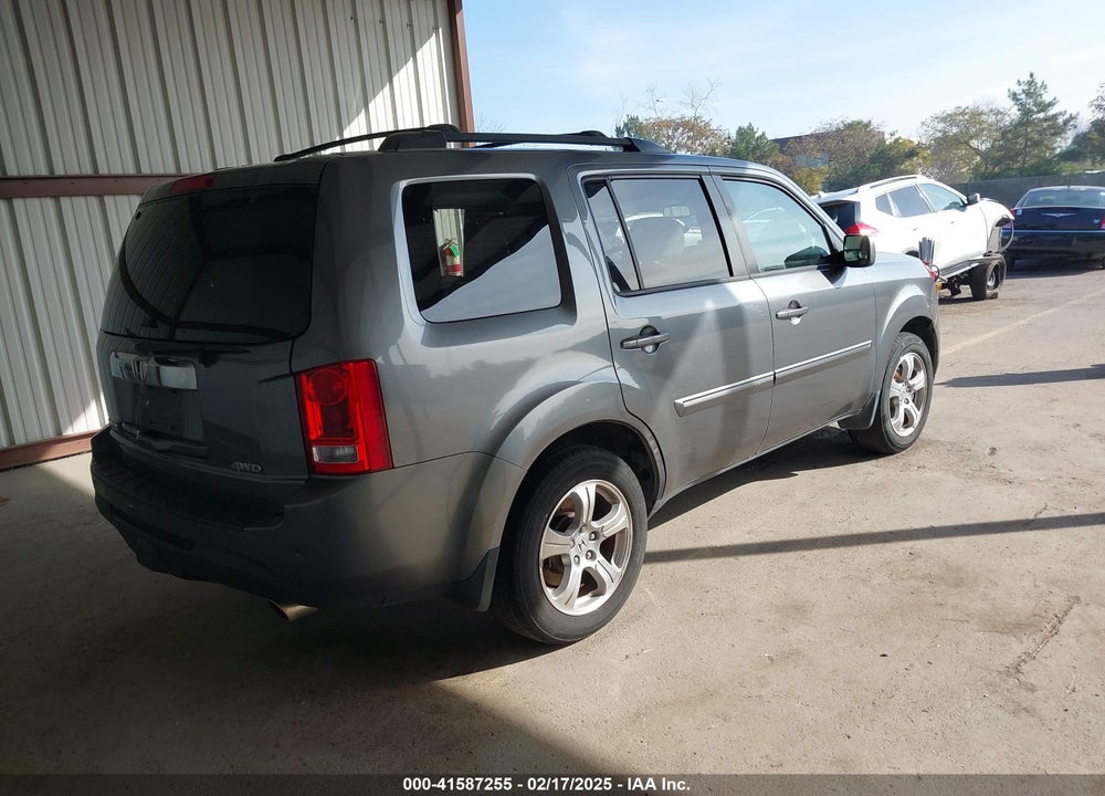2013 HONDA PILOT EX-L VIN: 5FNYF4H59DB002300