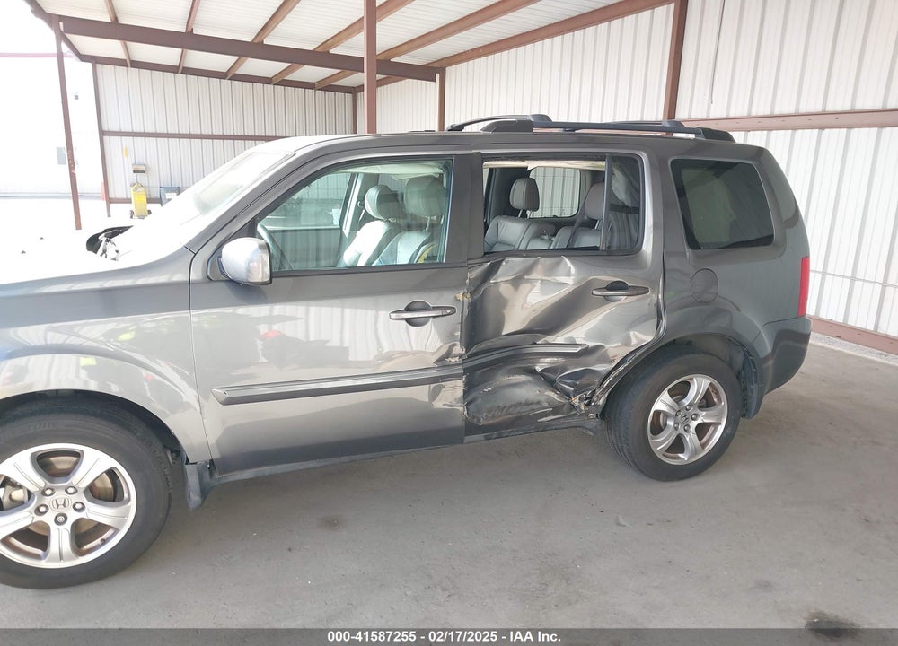 2013 HONDA PILOT EX-L VIN: 5FNYF4H59DB002300