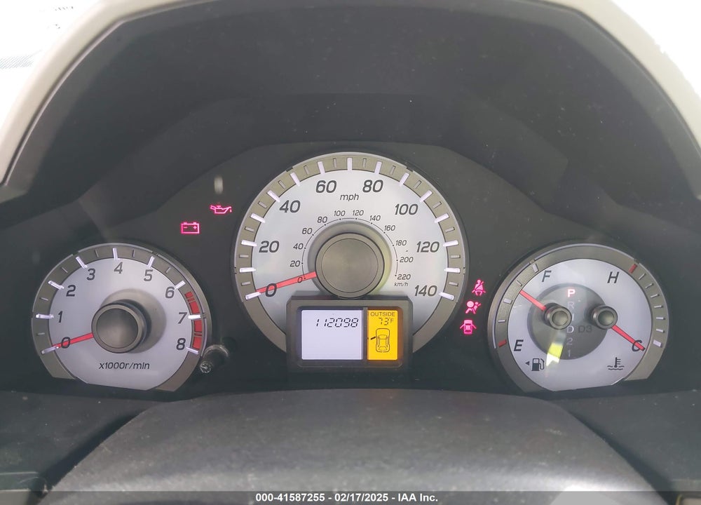 2013 HONDA PILOT EX-L VIN: 5FNYF4H59DB002300