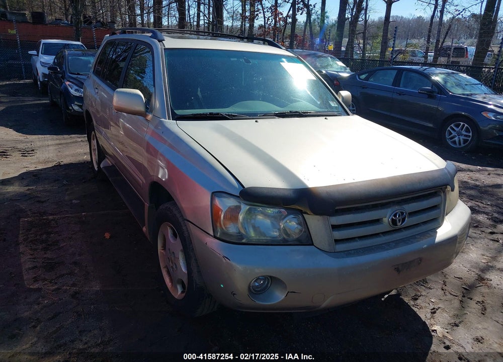 2006 TOYOTA HIGHLANDER VIN: JTEDP21A060119302