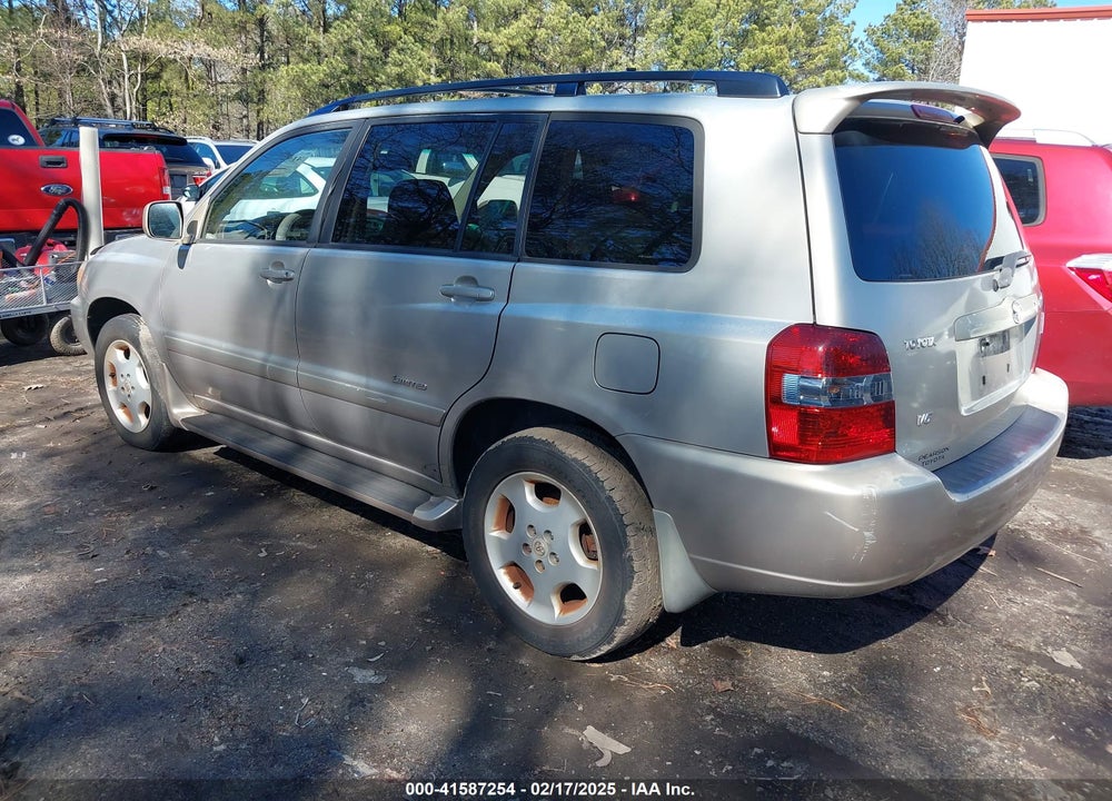 2006 TOYOTA HIGHLANDER VIN: JTEDP21A060119302