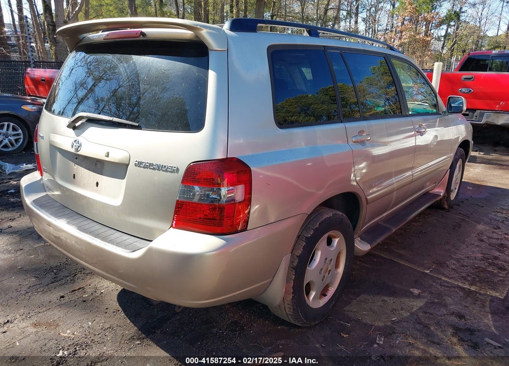 2006 TOYOTA HIGHLANDER VIN: JTEDP21A060119302