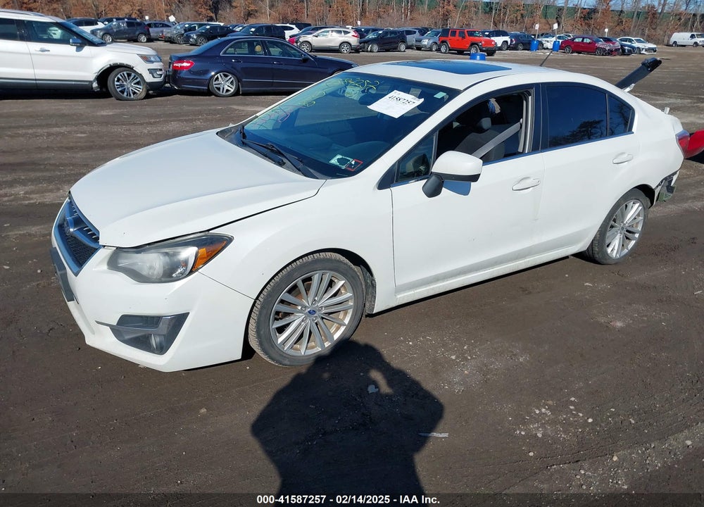 2016 SUBARU IMPREZA VIN: JF1GJAF67GH012614