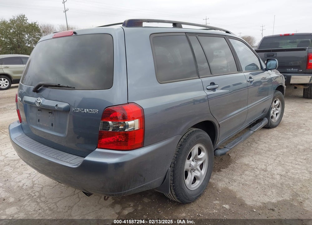 2004 TOYOTA HIGHLANDER VIN: JTEGD21A240079243