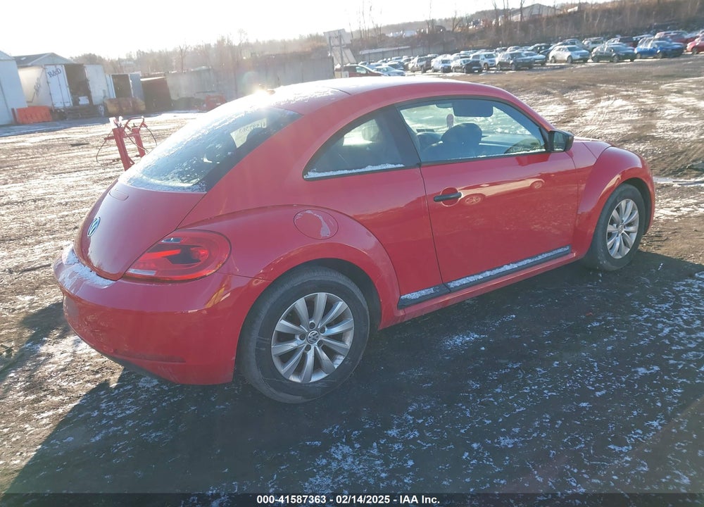 2014 VOLKSWAGEN BEETLE 2.5L ENTRY VIN: 3VWFP7AT1EM627377