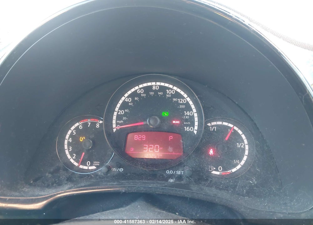 2014 VOLKSWAGEN BEETLE 2.5L ENTRY VIN: 3VWFP7AT1EM627377