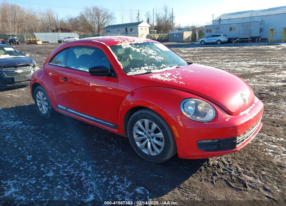 2014 VOLKSWAGEN BEETLE 2.5L ENTRY VIN: 3VWFP7AT1EM627377