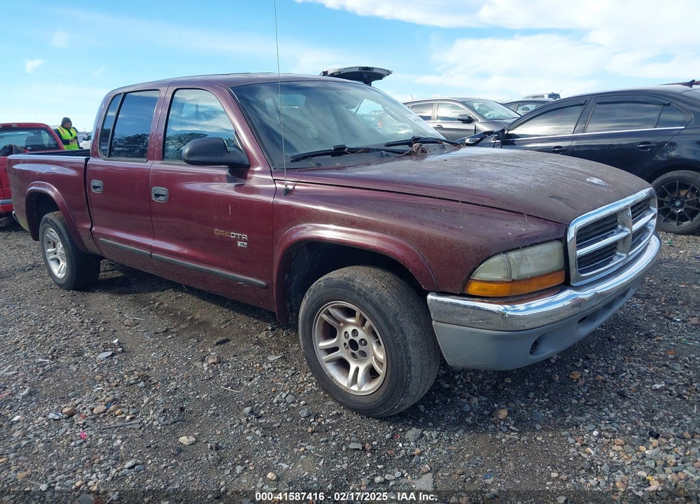 2002 DODGE DAKOTA SLT VIN: 1B7HL48N32S716822