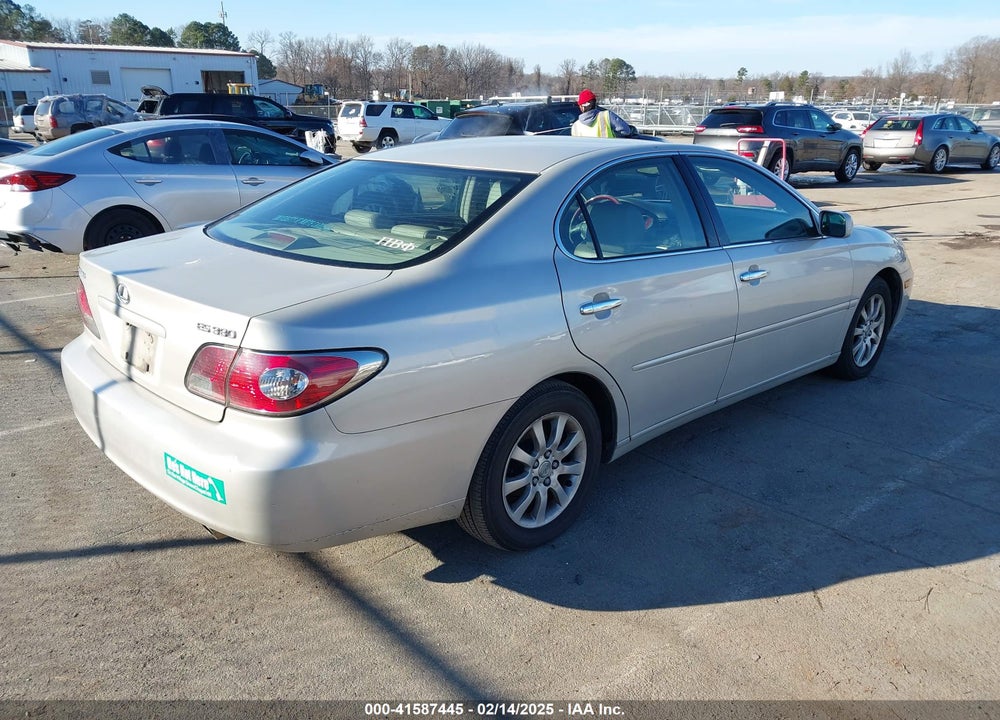 2004 LEXUS ES 330 VIN: JTHBA30GX45047838