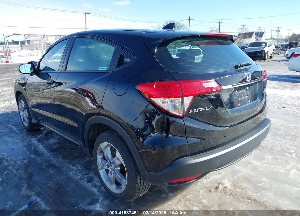 2019 HONDA HR-V LX VIN: 3CZRU6H35KG725406