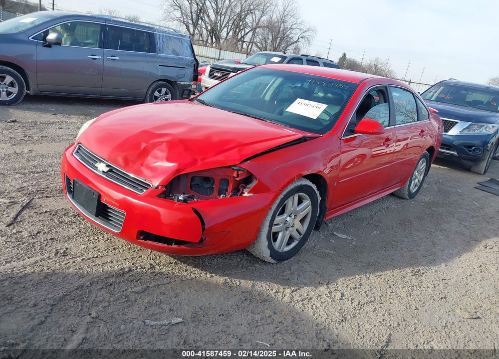 2009 CHEVROLET IMPALA LT VIN: 2G1WC57M191317383