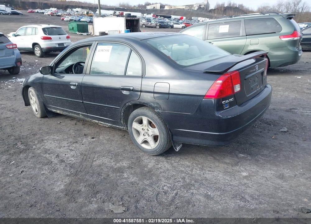 2004 HONDA CIVIC EX VIN: 2HGES26734H521913