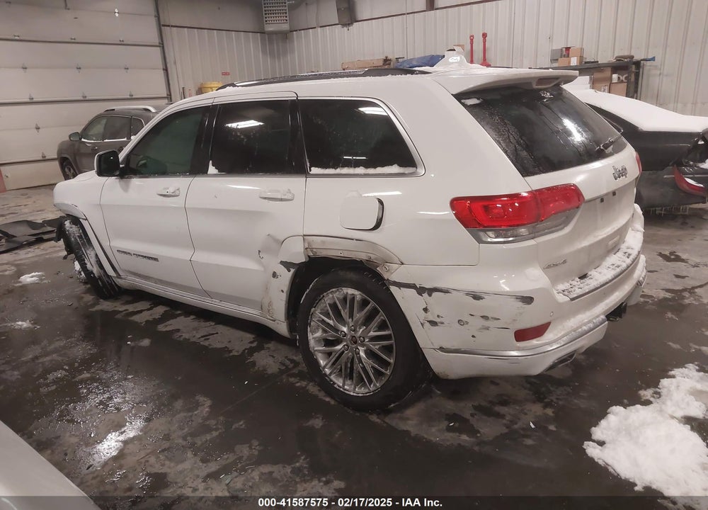2017 JEEP GRAND CHEROKEE SUMMIT 4X4 VIN: 1C4RJFJG9HC605017