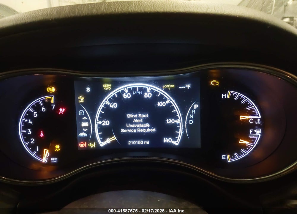 2017 JEEP GRAND CHEROKEE SUMMIT 4X4 VIN: 1C4RJFJG9HC605017