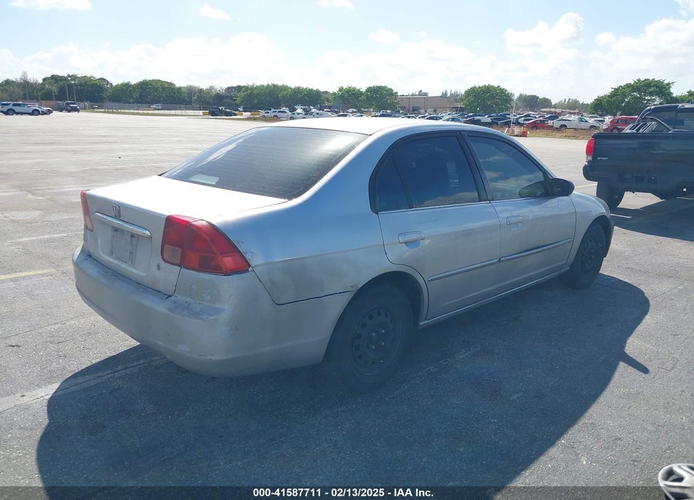 2002 HONDA CIVIC LX VIN: 2HGES16572H550532