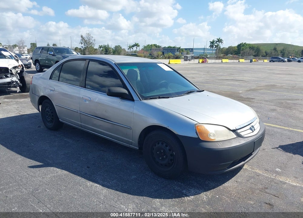 2002 HONDA CIVIC LX VIN: 2HGES16572H550532