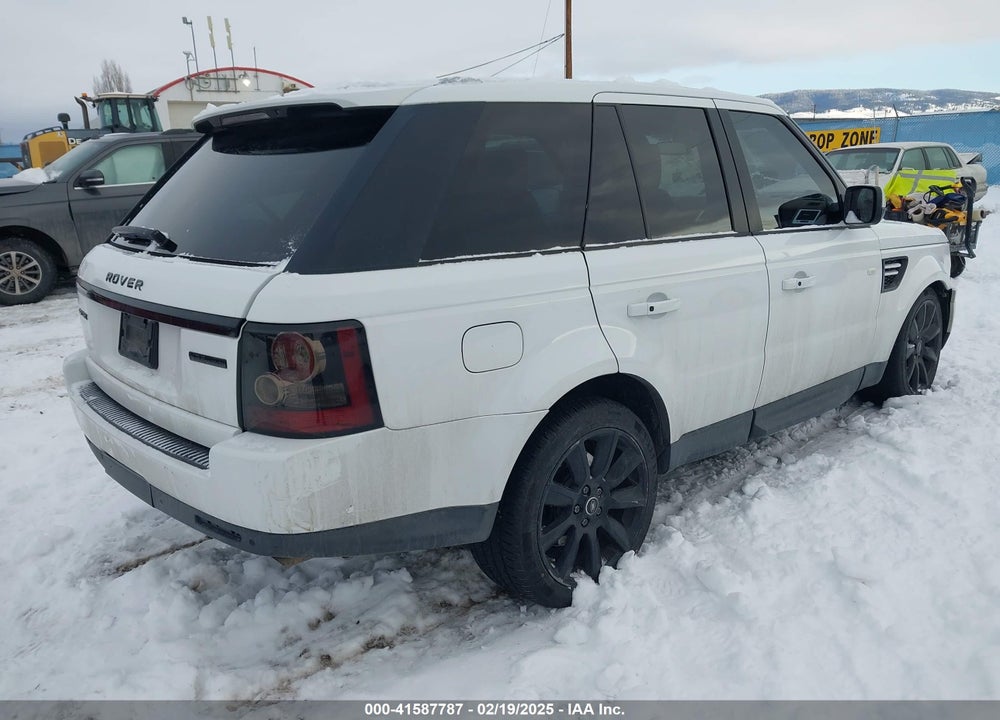 2013 LAND ROVER RANGE ROVER SPORT VIN: SALSK2D42DA778157