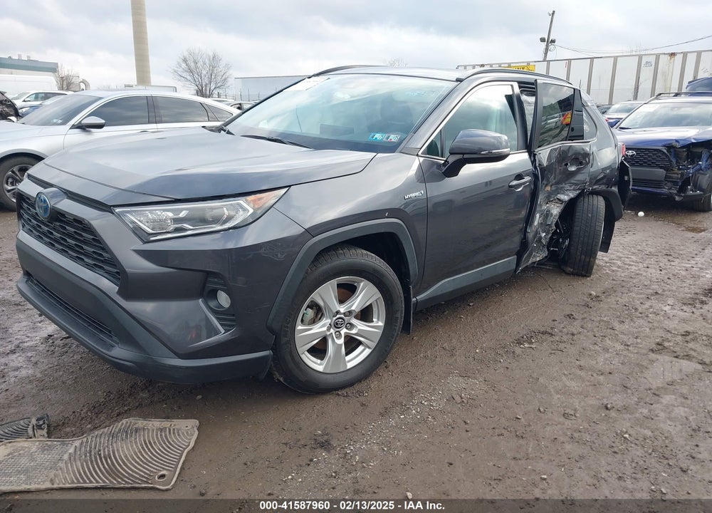 2019 TOYOTA RAV4 HYBRID XLE VIN: 2T3RWRFV7KW005532