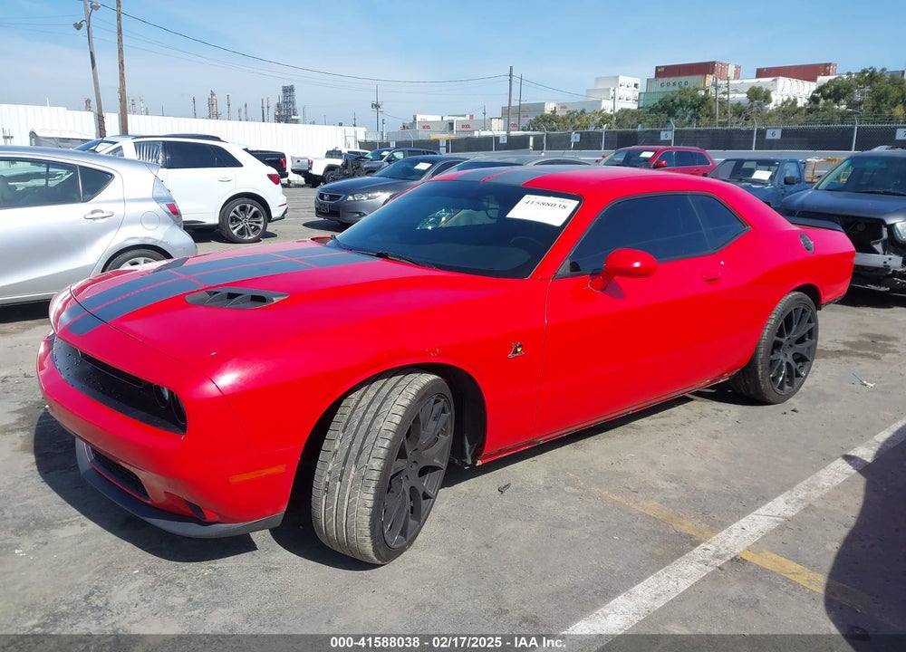 2016 DODGE CHALLENGER VIN: 2C3CDZAG7GH337793