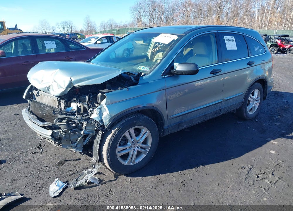 2010 HONDA CR-V EX VIN: 5J6RE4H50AL064744
