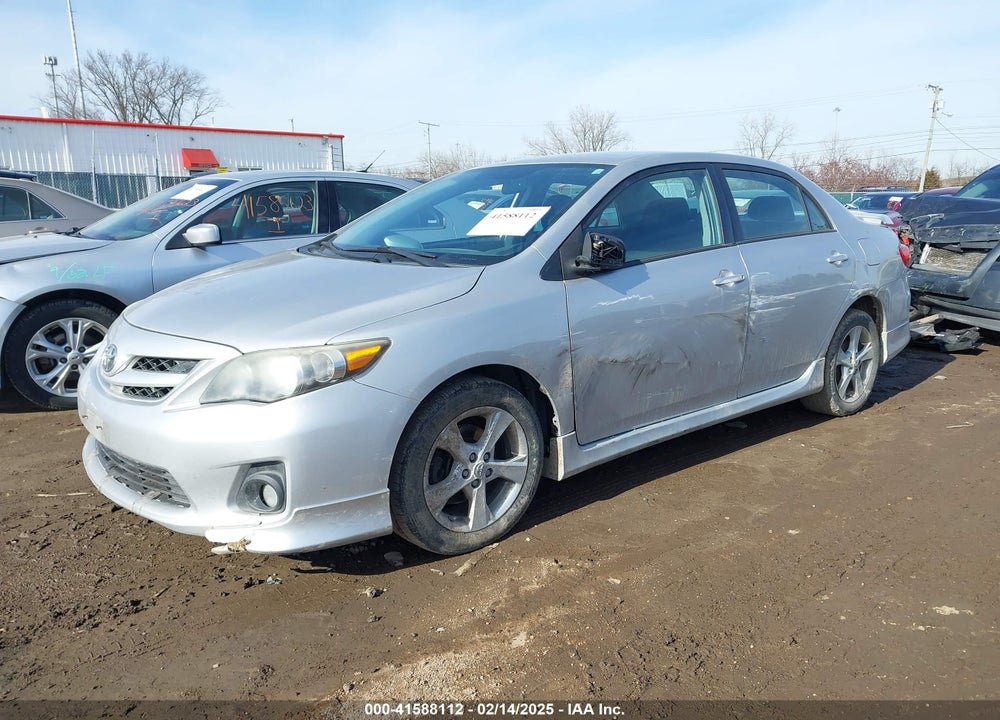 2011 TOYOTA COROLLA VIN: 2T1BU4EEXBC621490