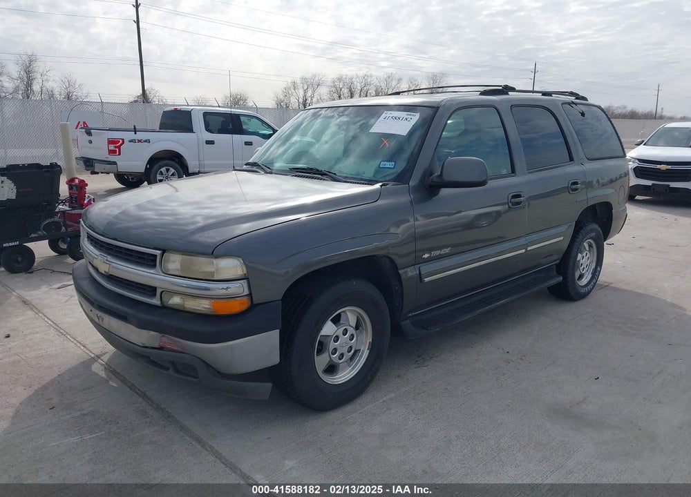 2000 CHEVROLET TAHOE ALL NEW LT VIN: 1GNEC13T2YJ107752