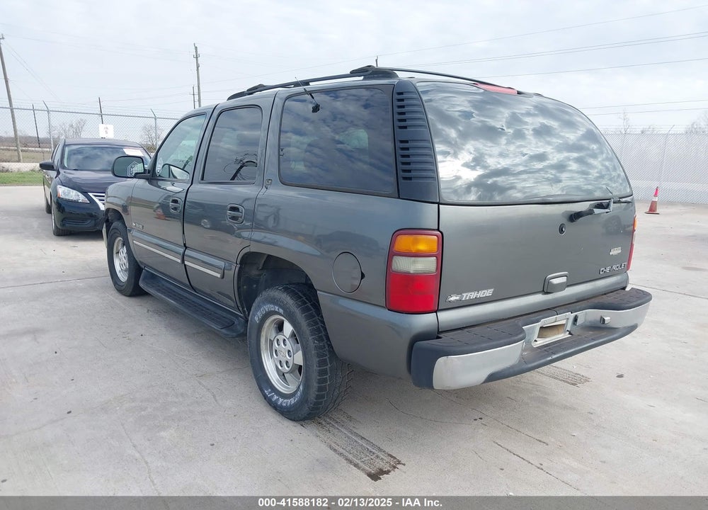 2000 CHEVROLET TAHOE ALL NEW LT VIN: 1GNEC13T2YJ107752