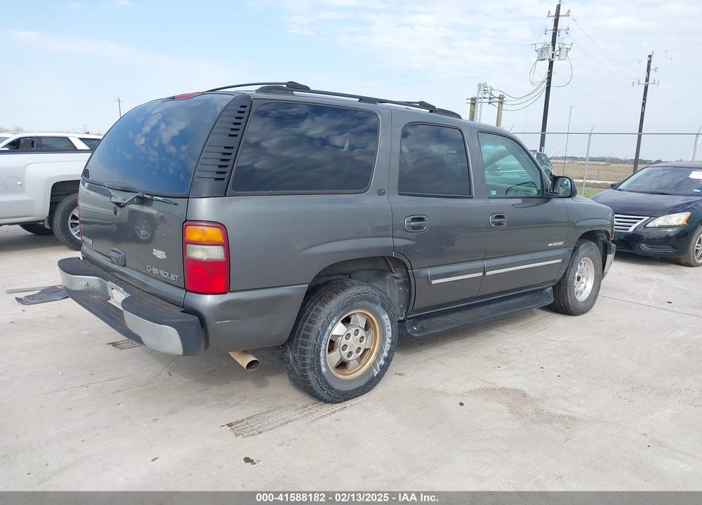 2000 CHEVROLET TAHOE ALL NEW LT VIN: 1GNEC13T2YJ107752