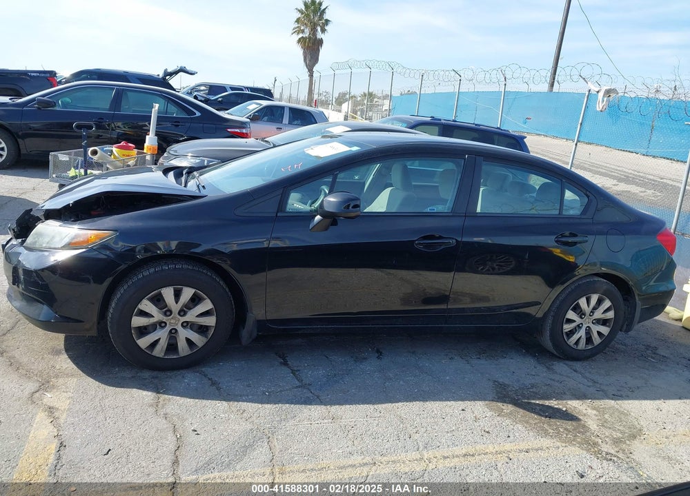 2012 HONDA CIVIC VIN: 19XFB2F53CE364900