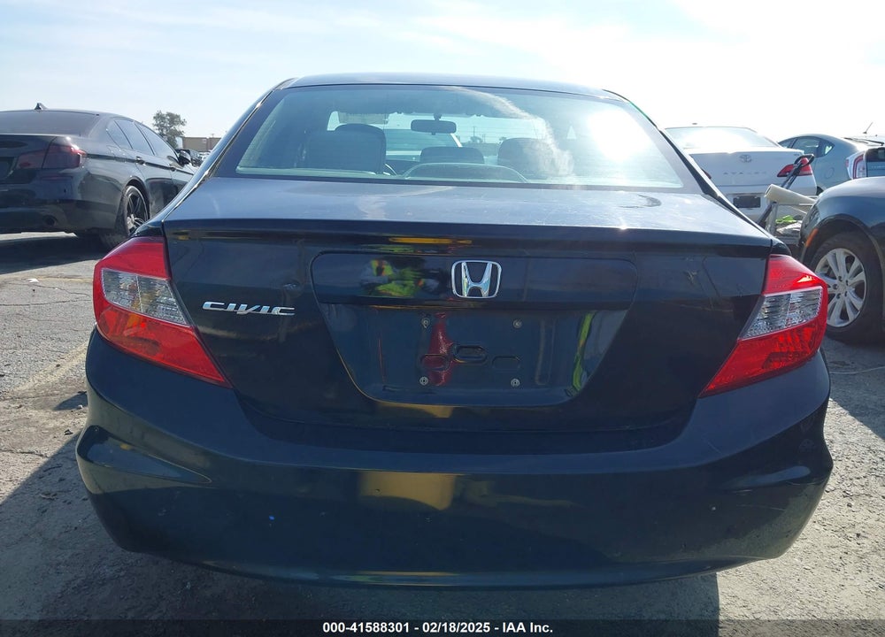 2012 HONDA CIVIC VIN: 19XFB2F53CE364900