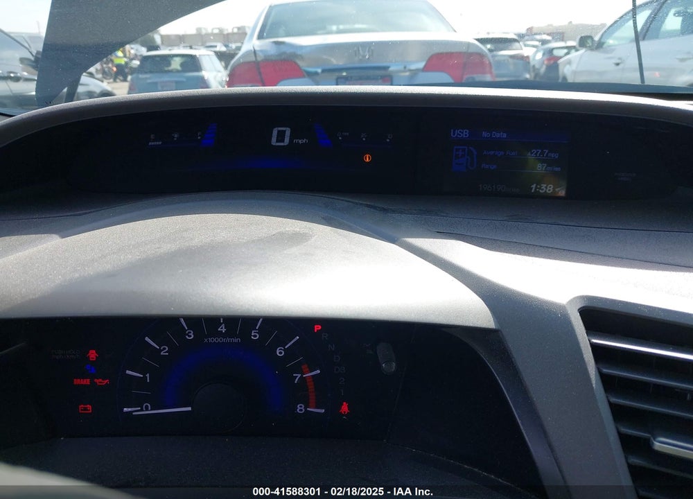 2012 HONDA CIVIC VIN: 19XFB2F53CE364900