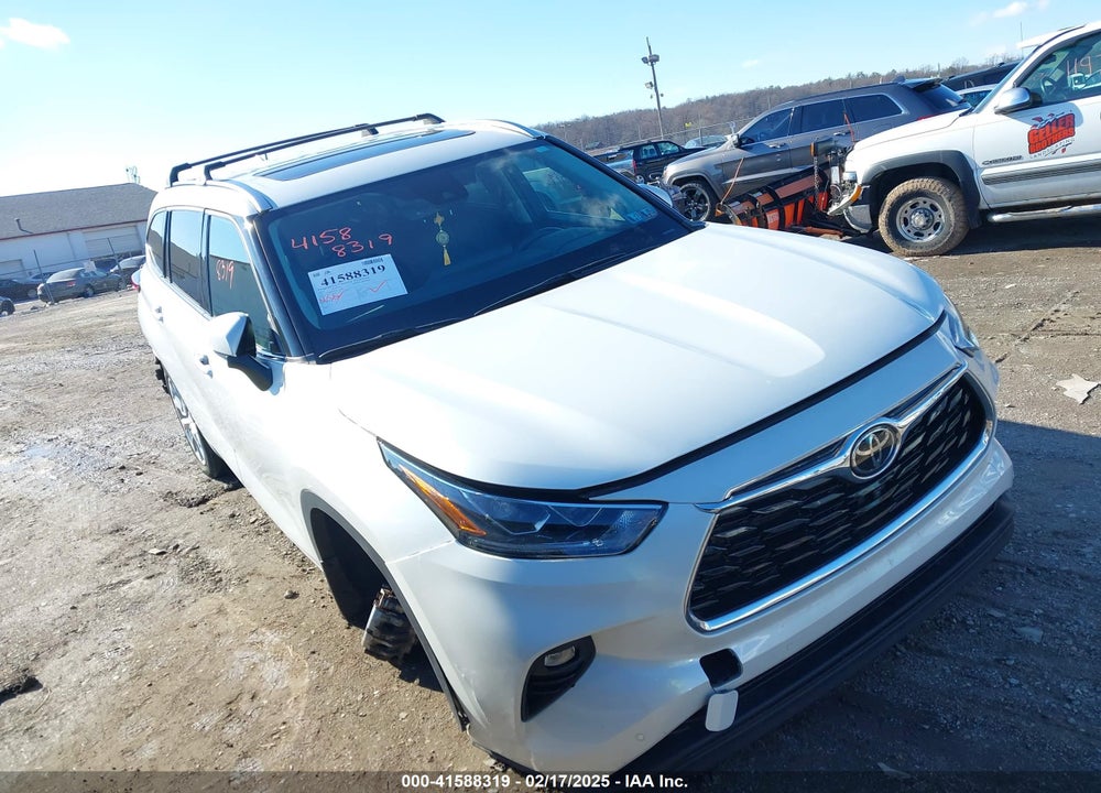 2022 TOYOTA HIGHLANDER LIMITED VIN: 5TDDZRBH2NS161999