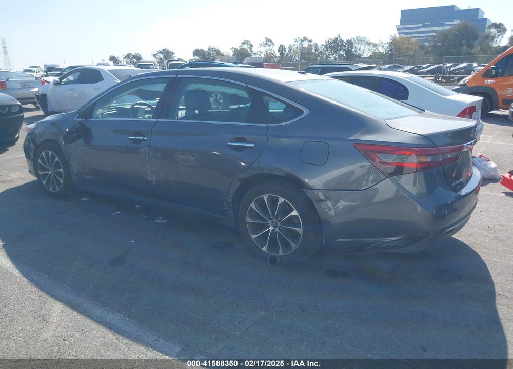 2016 TOYOTA AVALON VIN: 4T1BD1EBXGU048729