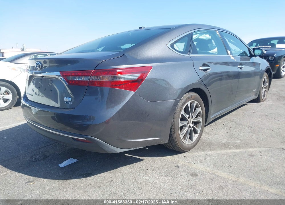2016 TOYOTA AVALON VIN: 4T1BD1EBXGU048729