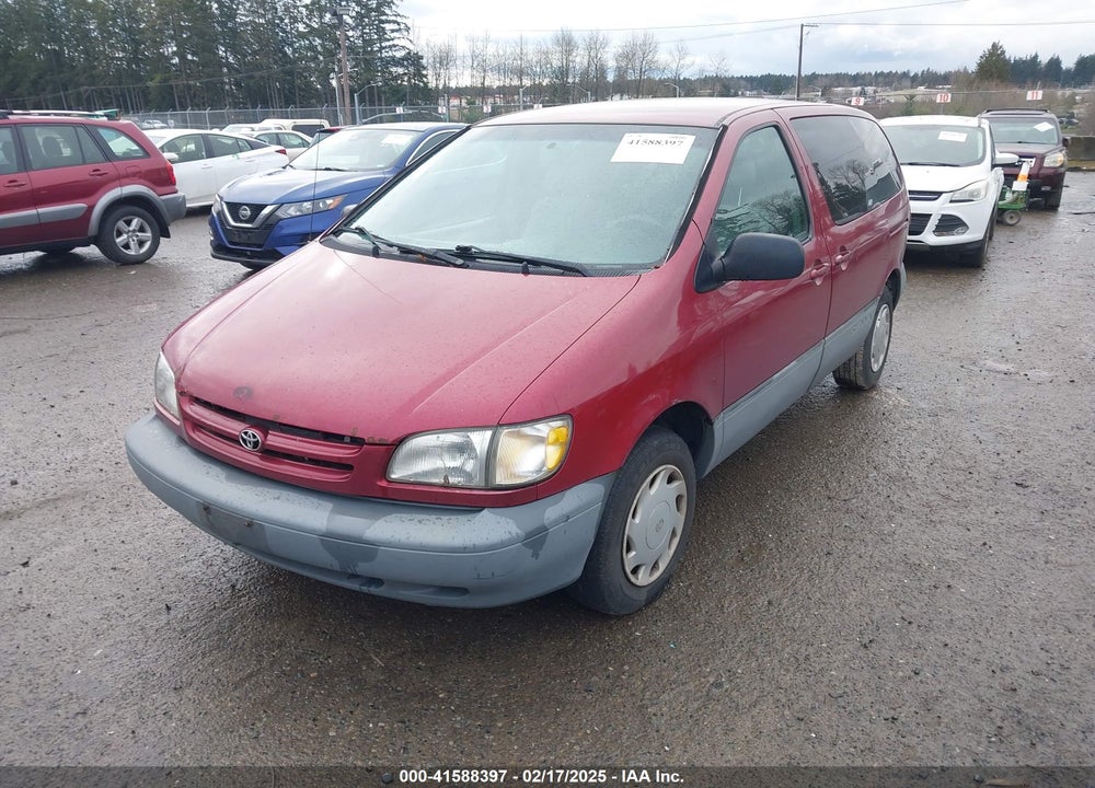 2000 TOYOTA SIENNA CE VIN: 4T3ZF19CXYU279117