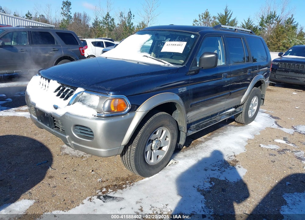 2004 MITSUBISHI MONTERO SPORT XLS VIN: JA4MT31R34J008532