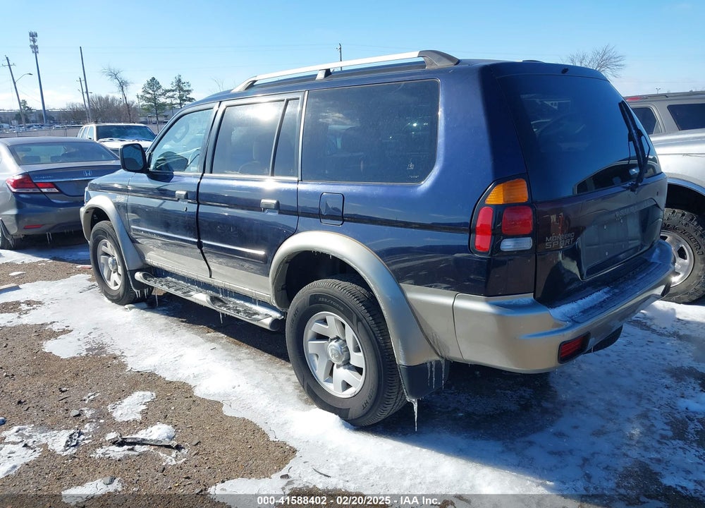 2004 MITSUBISHI MONTERO SPORT XLS VIN: JA4MT31R34J008532