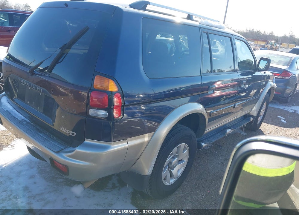 2004 MITSUBISHI MONTERO SPORT XLS VIN: JA4MT31R34J008532