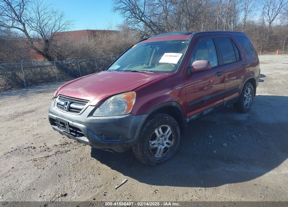 2002 HONDA CR-V EX VIN: JHLRD788X2C000557