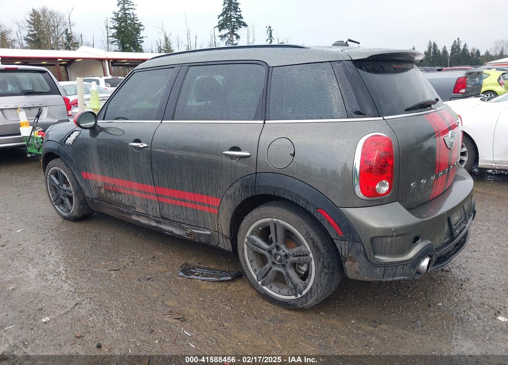 2013 MINI COUNTRYMAN COOPER S VIN: WMWZC5C54DWP34417