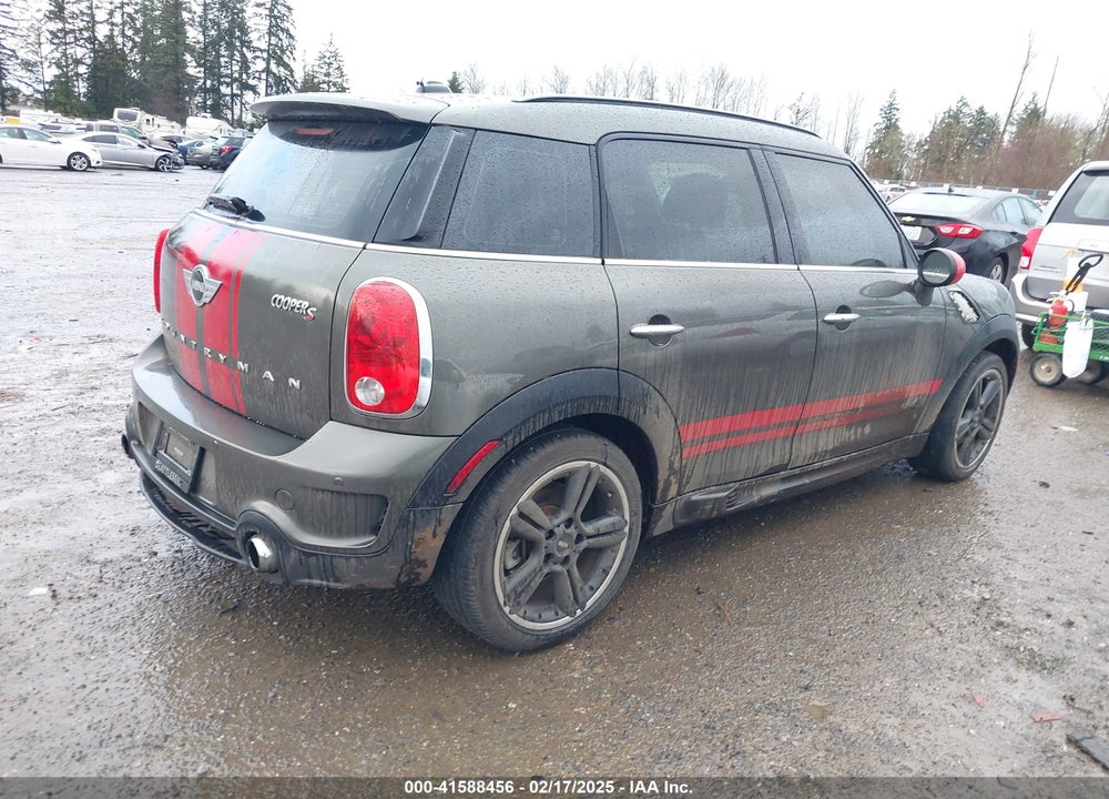 2013 MINI COUNTRYMAN COOPER S VIN: WMWZC5C54DWP34417
