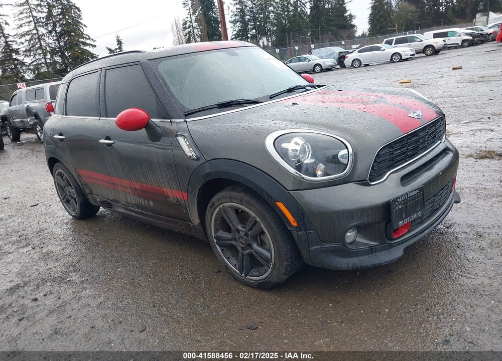 2013 MINI COUNTRYMAN COOPER S VIN: WMWZC5C54DWP34417