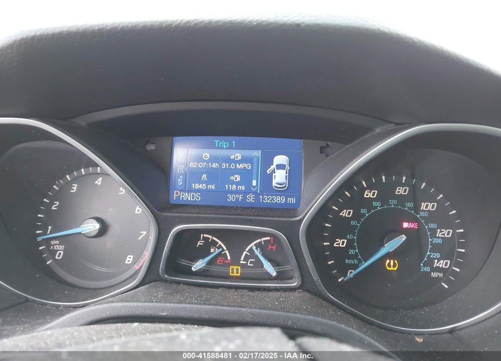 2013 FORD FOCUS VIN: 1FADP3F27DL320370