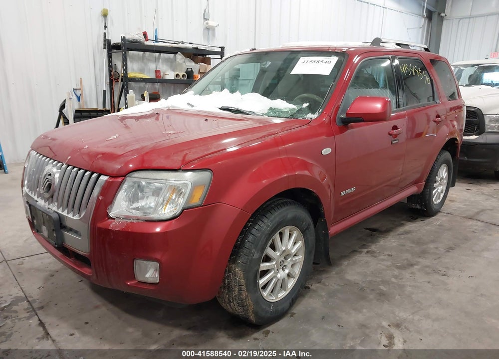 2008 MERCURY MARINER PREMIER VIN: 4M2CU971X8KJ44024