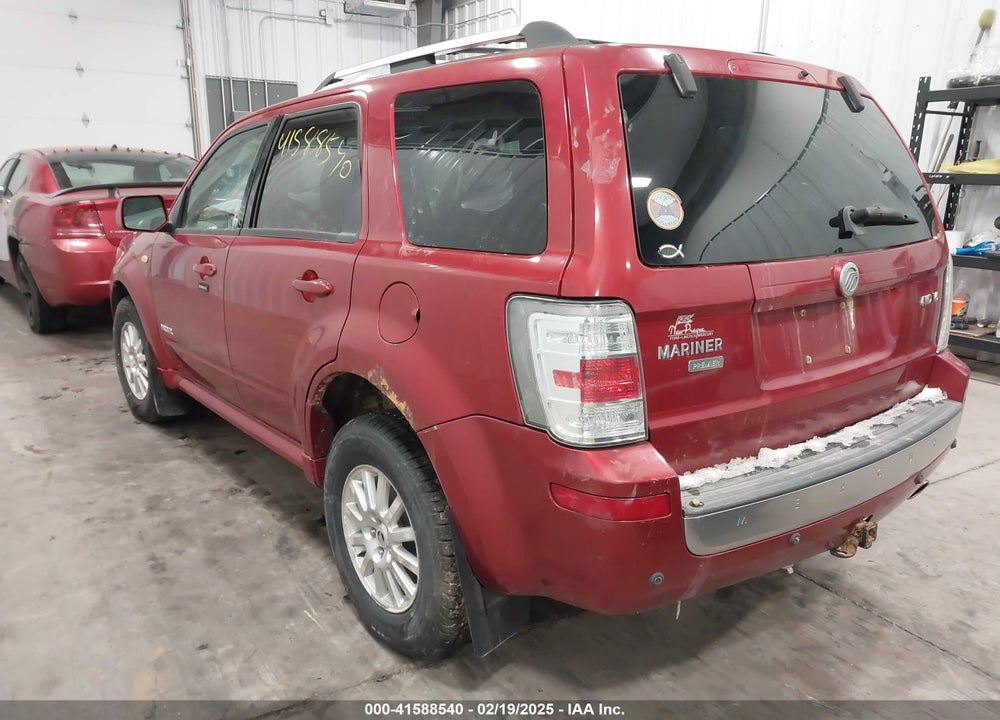 2008 MERCURY MARINER PREMIER VIN: 4M2CU971X8KJ44024
