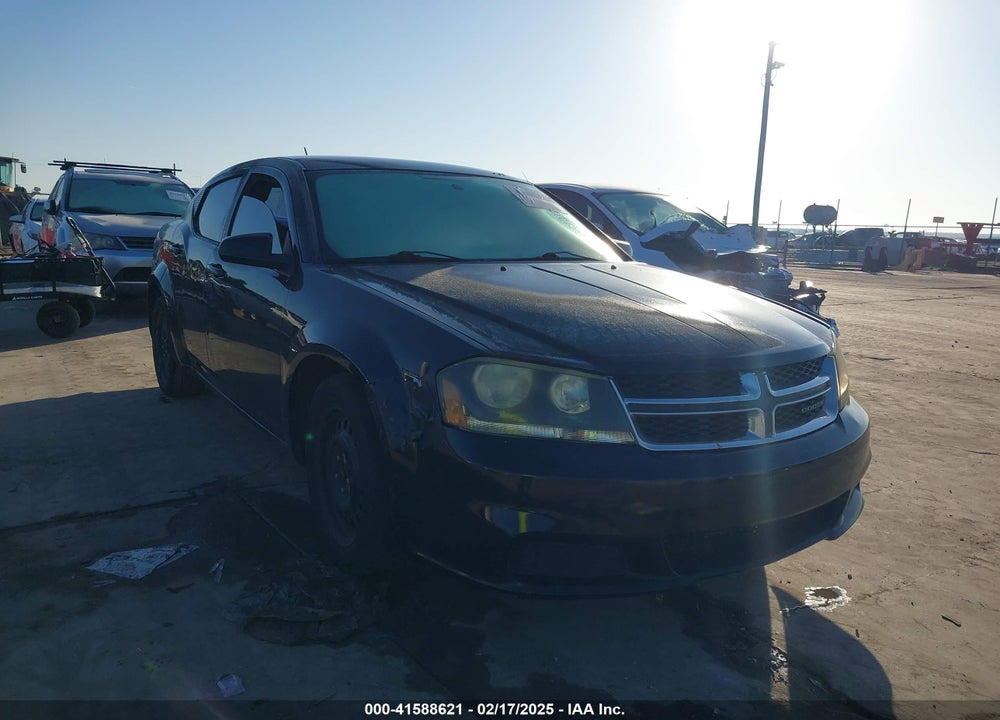 2014 DODGE AVENGER SE VIN: 1C3CDZAB1EN199810