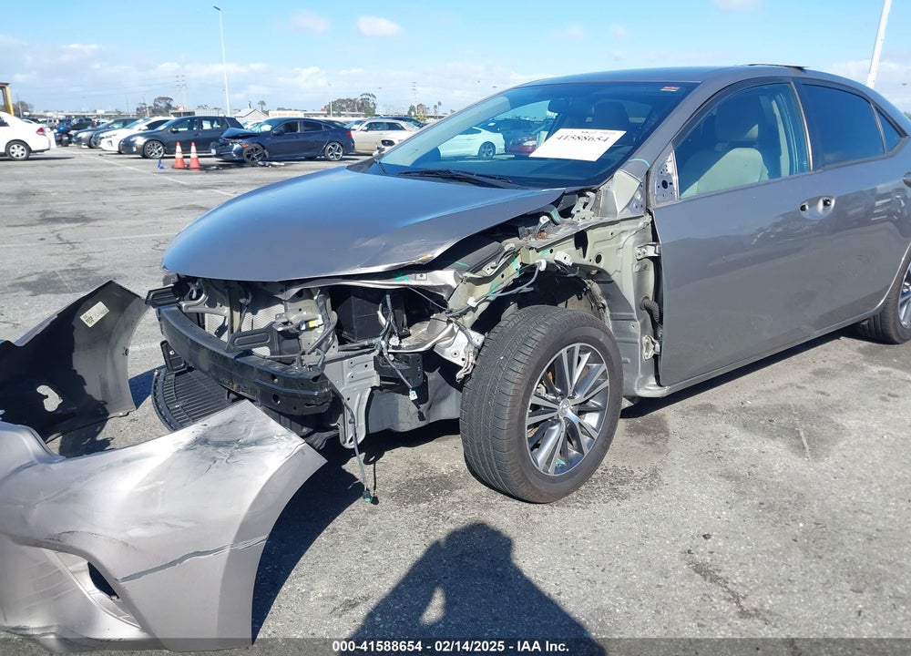 2016 TOYOTA COROLLA LE PLUS VIN: 2T1BURHE2GC714018