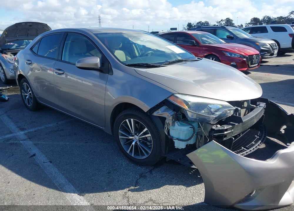 2016 TOYOTA COROLLA LE PLUS VIN: 2T1BURHE2GC714018