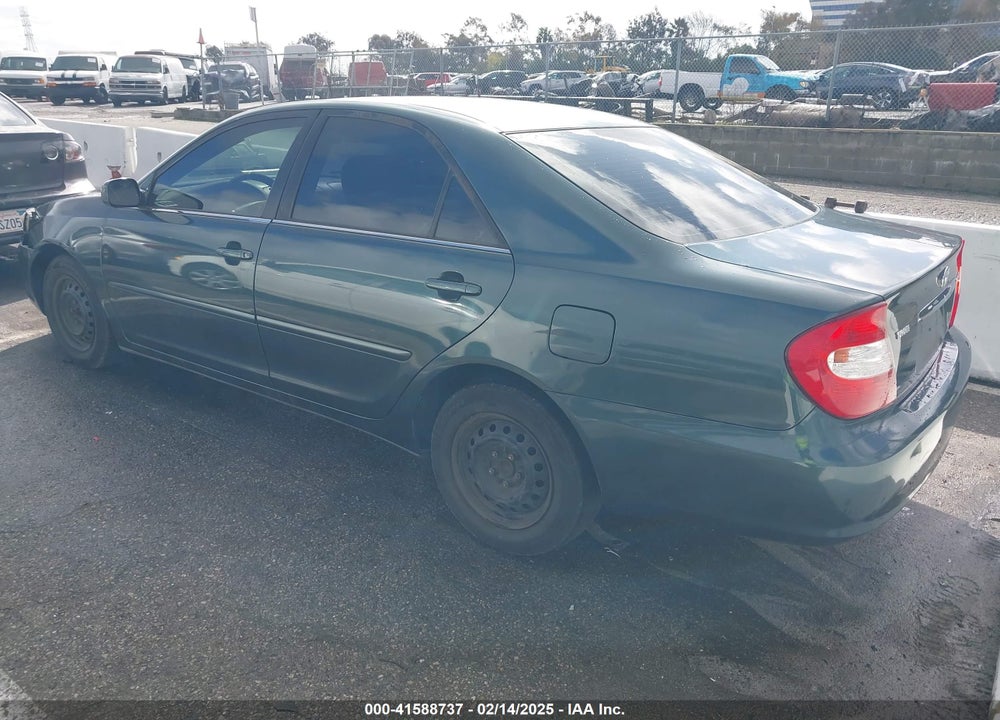 2004 TOYOTA CAMRY LE VIN: 4T1BE32KX4U287917
