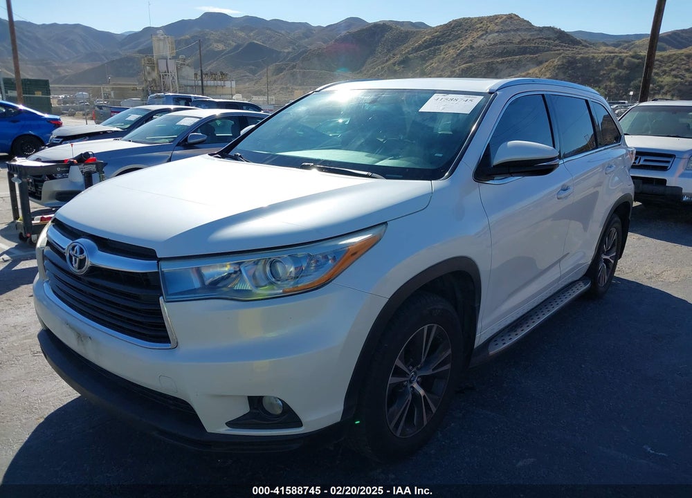 2016 TOYOTA HIGHLANDER VIN: 5TDKKRFH3GS160434